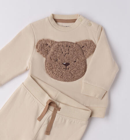Tuta invernale neonato ECRU'-0164
