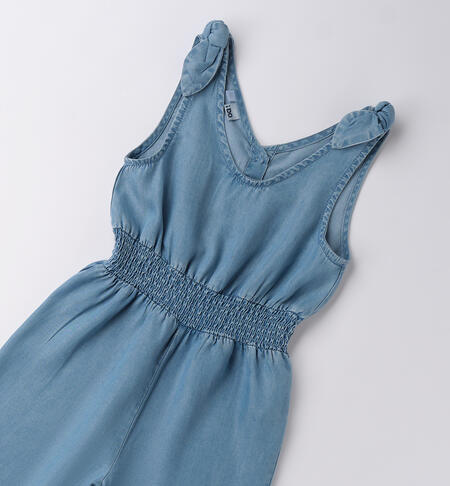 Tuta jeans bambina LAVATO CHIARISSIMO-7300
