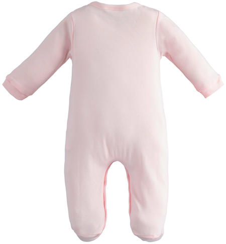 Cotton baby girl onesie from 0 to 18 months iDO ROSA-2512