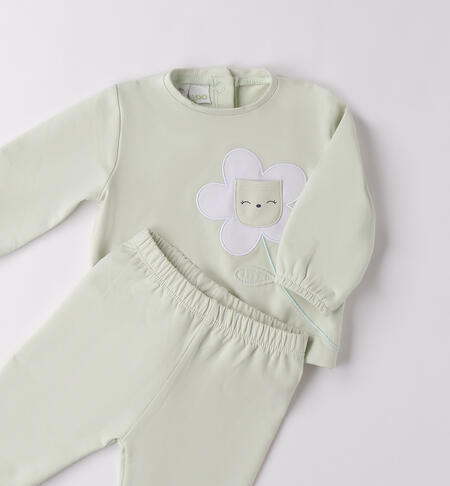 Tuta neonata iDO
 LIGHT GREEN-4131