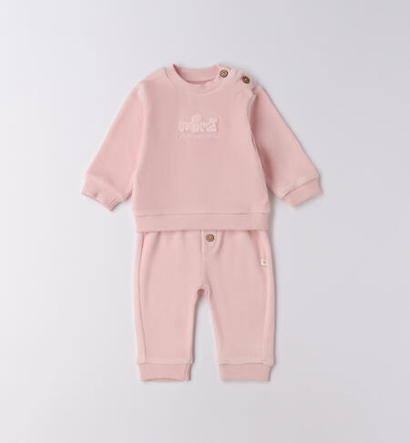 iDO newborn girl tracksuit PINK