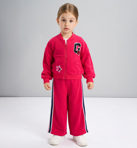 Tuta per bambina iDO ROSSO