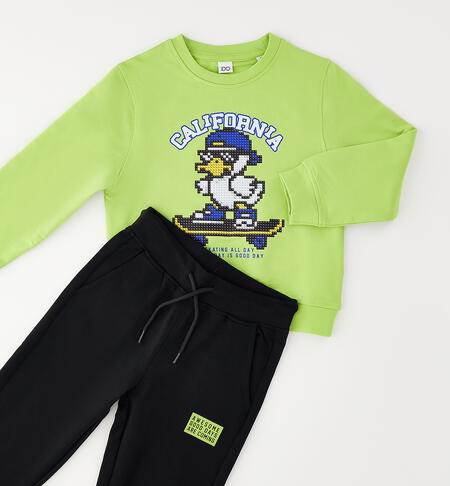 iDO children's tracksuit VERDE-5266
