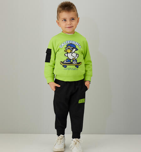 iDO children's tracksuit VERDE-5266