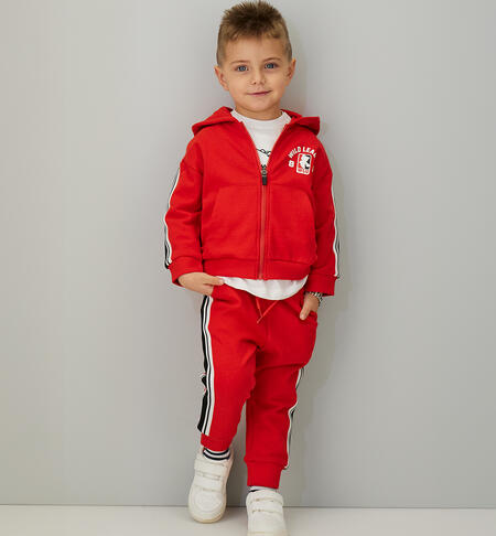 Tuta per bambino ROSSO-2236