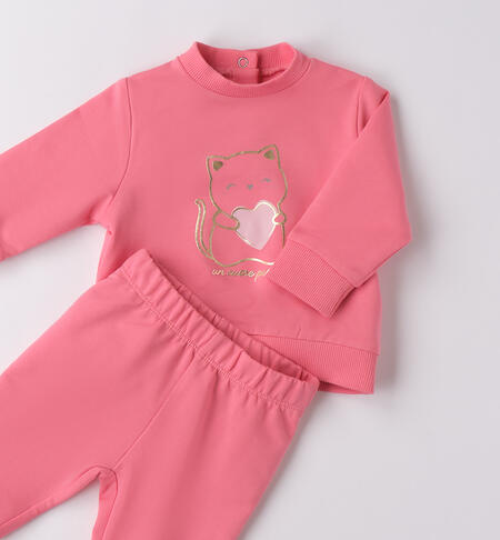 Tuta per bimba neonata CORALLO-2322