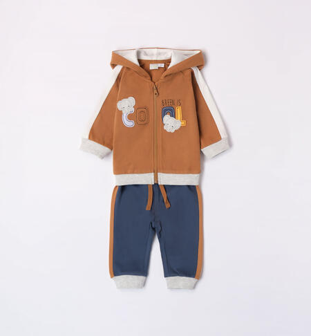 iDO baby elephant tracksuit for boys from 1 to 24 months OCRA-0812