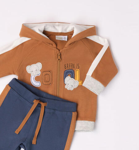 iDO baby elephant tracksuit for boys from 1 to 24 months OCRA-0812