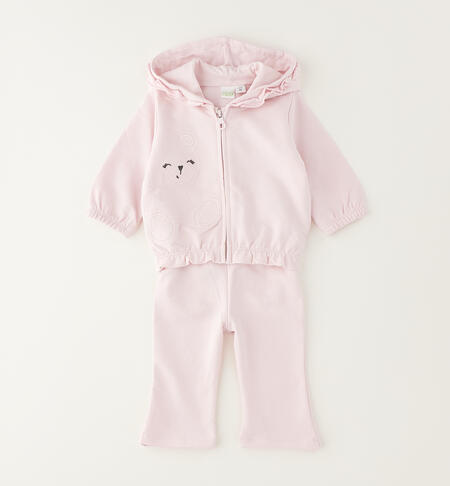 Tuta per neonata iDOMini LIGHT PINK-2481