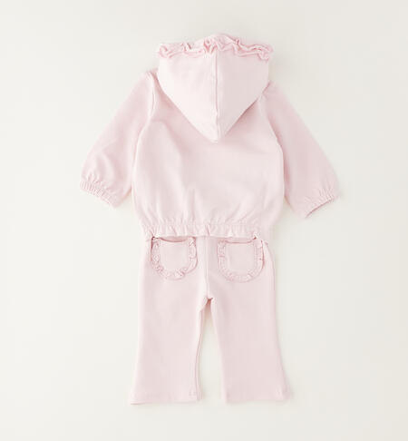 Tuta per neonata iDOMini LIGHT PINK-2481