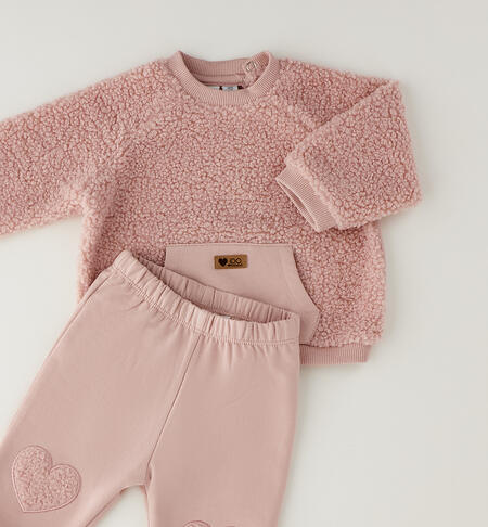 Tuta per neonata LIGHT PINK-2921