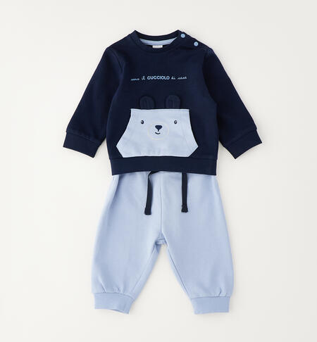 TWO PIECES JOGGING SUIT BLUE