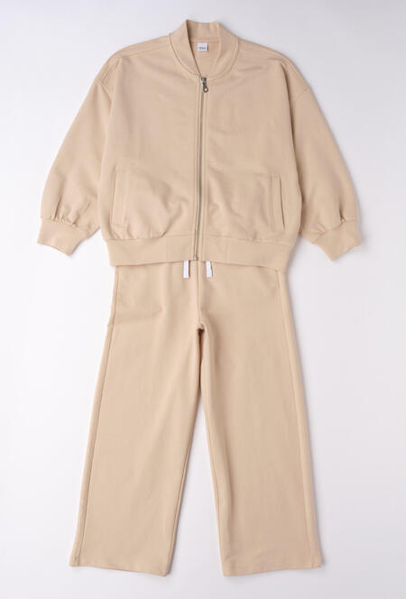 Girls' jumpsuit BEIGE