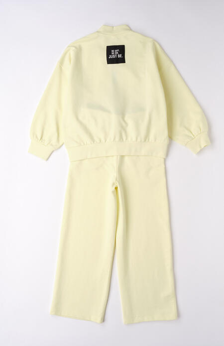 Tuta per ragazza GIALLO CHIARO -1413