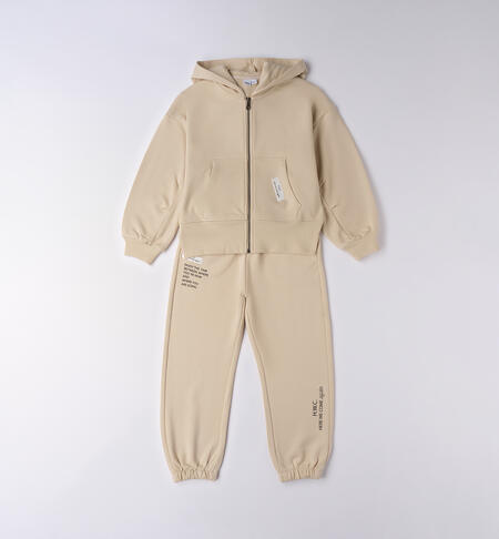 Tuta per ragazza NATURAL BEIGE-0343