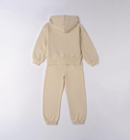 Tuta per ragazza NATURAL BEIGE-0343