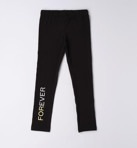 Tuta ragazza con leggings da 8 a 16 anni iDO GIALLO-1412