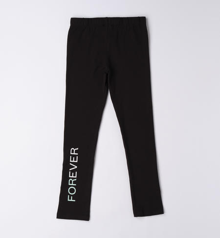 Tuta ragazza con leggings da 8 a 16 anni iDO VERDE-4842