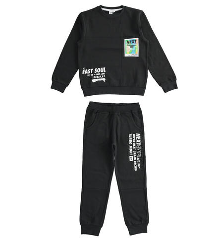 Two piece boy suit from 8 to 16 years old iDO NERO-0658