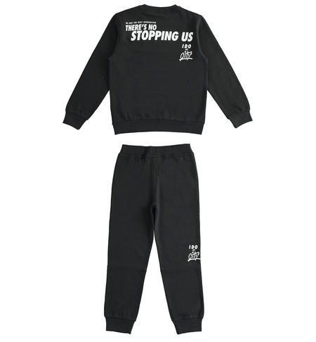 Two piece boy suit from 8 to 16 years old iDO NERO-0658