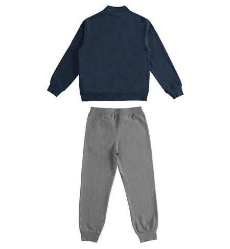 Tuta ragazzo felpa e pantalone - da 8 a 16 anni iDO NAVY-3885