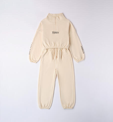 iDO two-piece sporty tracksuit for girls from 8 to 16 years BURRO-0215