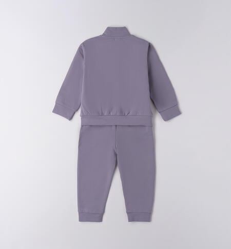 Tuta sportiva bambina GRIGIO-3518