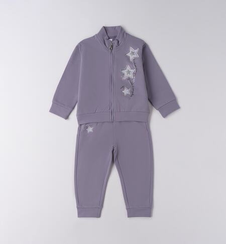 Tuta sportiva bambina GRIGIO-3518