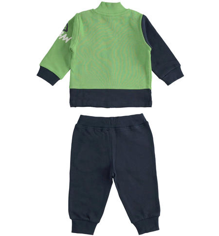 Tuta sportiva bambino - da 9 mesi a 8 anni iDO VERDE-4932