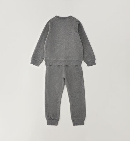 Tuta sportiva bambino GRIGIO MELANGE-8970