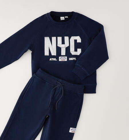Tuta sportiva bambino NAVY-3885