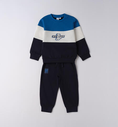 Tuta sportiva da bambino BLU