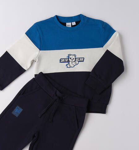 Tuta sportiva da bambino NAVY-3885