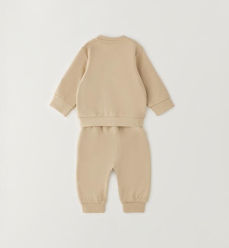 Tuta sportiva neonato BEIGE-0471