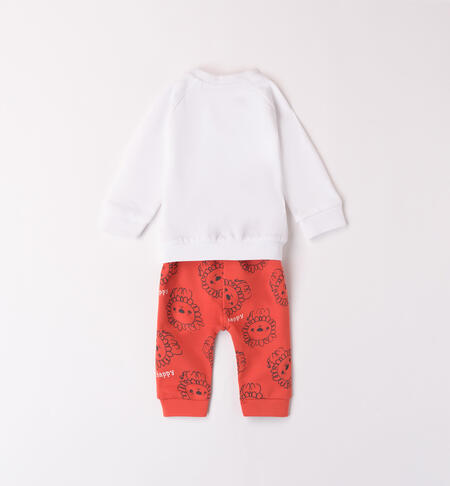 Baby boy sports suit BIANCO-0113