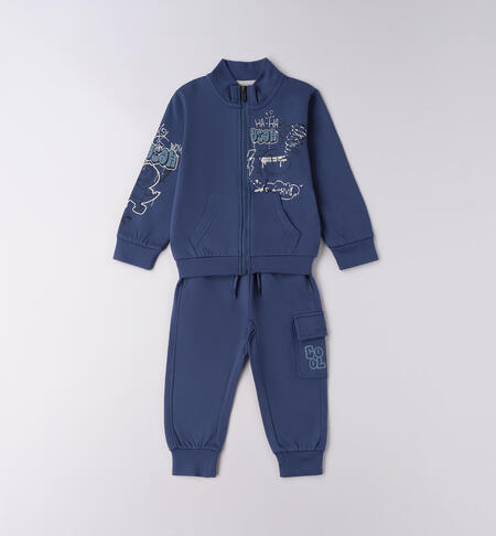 Tuta sportiva per bambino BLU