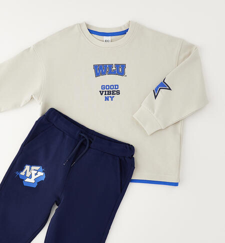 Tuta sportiva per bambino ECRU'-0432