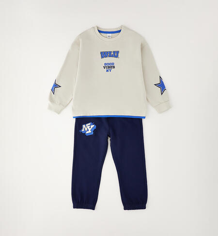 Tuta sportiva per bambino ECRU'-0432