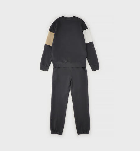 Tuta sportiva ragazzo GRIGIO-0567