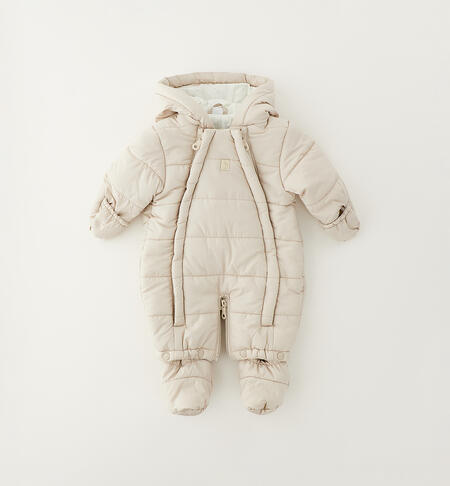 Thermal suit for newborns BEIGE