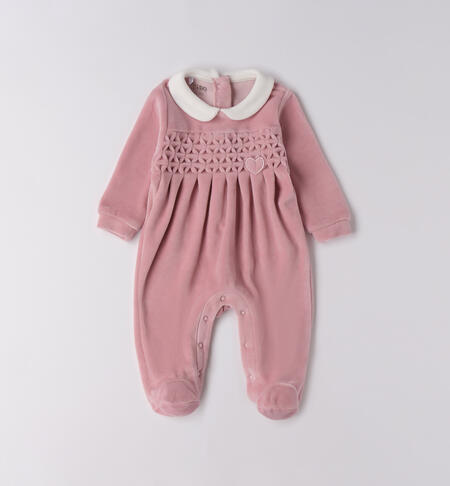 Tutina ciniglia neonata MAUVE-2783