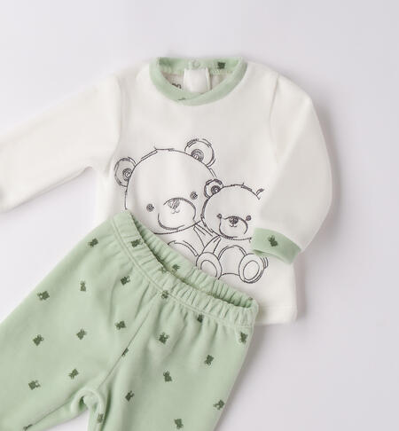 Tutina cotone neonato PANNA-0112