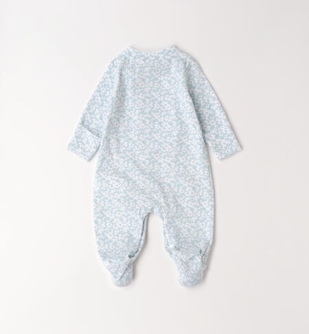 iDO baby girl romper suit BIANCO-ACQUA-6BZN
