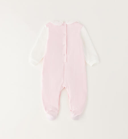 iDOMini newborn baby romper suit LIGHT PINK-2481