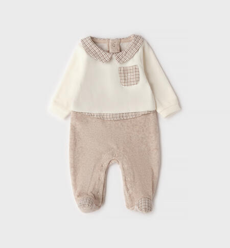 baby romper BEIGE