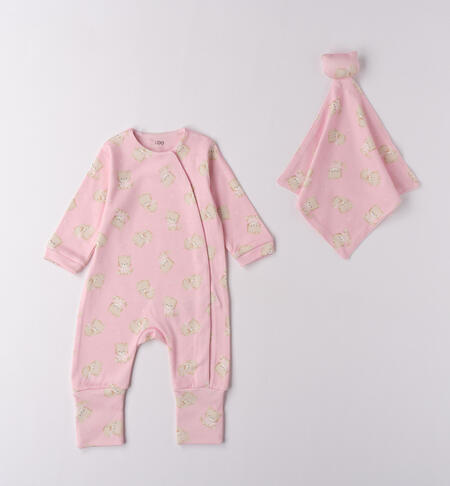 Tutina e DouDou neonata ROSA