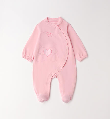 iDO baby girl romper suit PINK