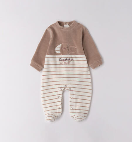 Tutina iDO neonato MARRONE