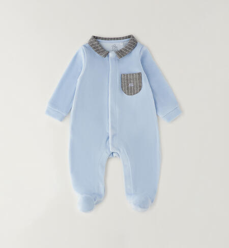 iDOMINI baby romper LIGHT BLUE