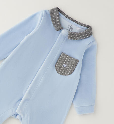 Tutina iDOMini neonato AZZURRO-3631